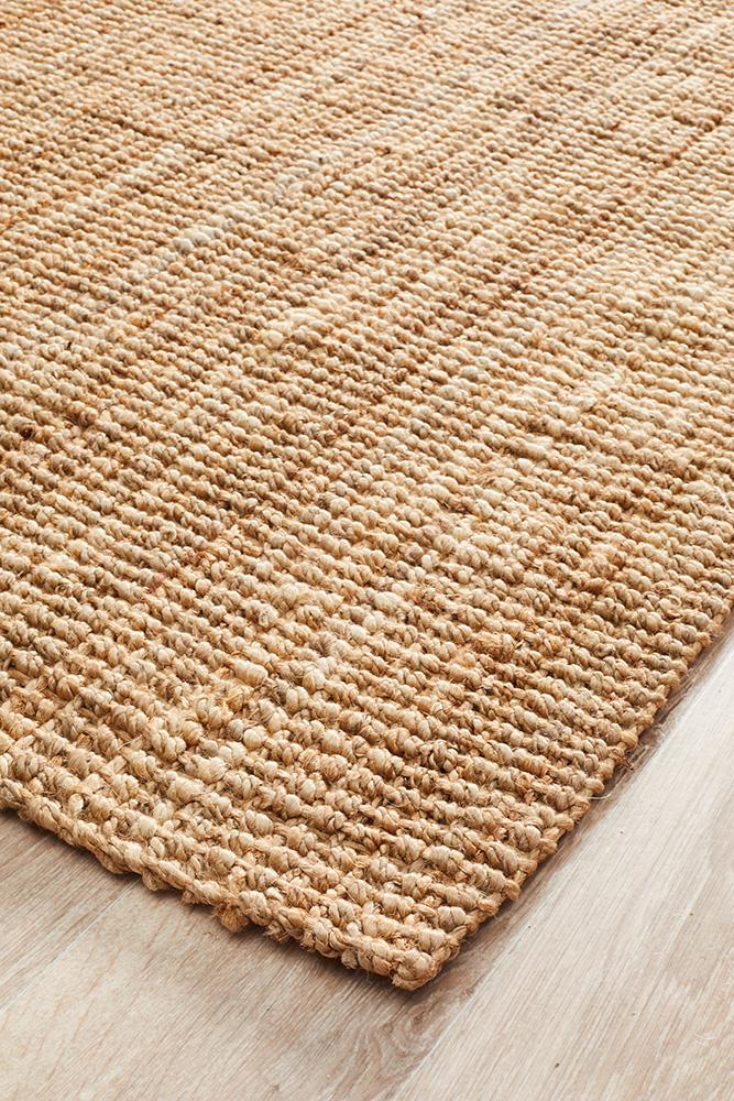 Chunky Natural Fibre Rug Carpet Capers Meticulously Crafted