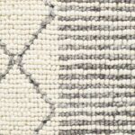 Grey Braided | Colour Grey | Flatweave Wool + Viscose Rug
