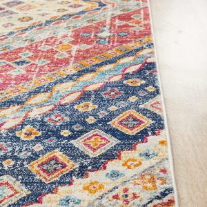 Multi Pattern Floor Rug
