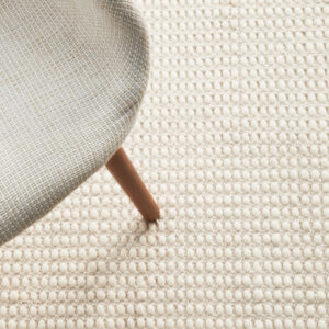 Double-Sided Wool Area Rug Close up Photo