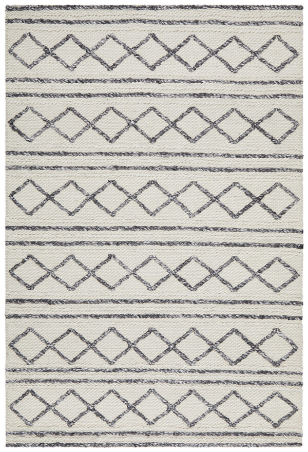 Loop Pile Wool Rug Pattern