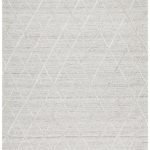 Photo Of Hand Loomed Silver Rug